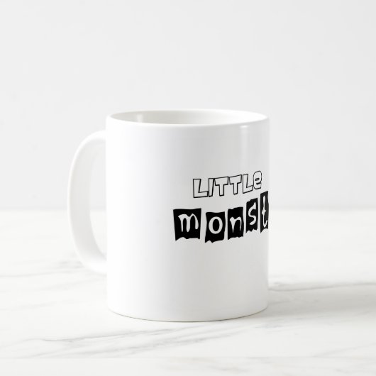 Kleines Monster Kaffeetasse (Vorderseite Links)