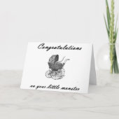 Kleines Monster Karte (Vorderseite)