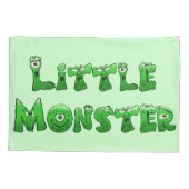 Kleines Monster Kissenbezug (Rückseite)