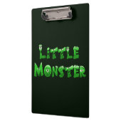Kleines Monster Klemmbrett (Links)