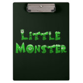 Kleines Monster Klemmbrett (Vorderseite)