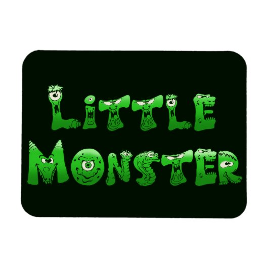 Kleines Monster Magnet (Horizontal)