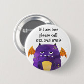 Kleines Monster, Notkontakt Button (Vorne & Hinten)