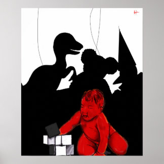 "Kleines Monster" Poster