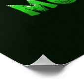 Kleines Monster Poster (Ecke)