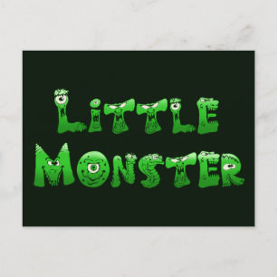 Kleines Monster Postkarte