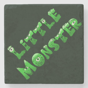 Kleines Monster Steinuntersetzer