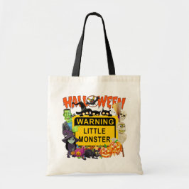 Kleines Monster, Trick oder Treat Candy Bag Tragetasche