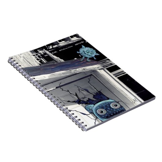 kleines Monsteranmerkungsbuch Notizblock (Rechte Seite)