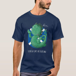 Kleines Nessie-Loch- Nessmonster T-Shirt