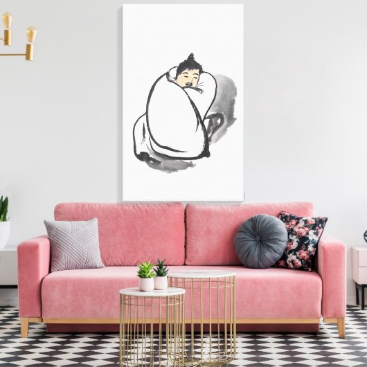 Kleines Nickerchen Leinwanddruck (Insitu (Wohnzimmer))