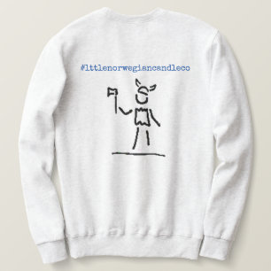 Kleines norwegisches Süßwarenunternehmen Sweatshirt