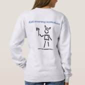 Kleines norwegisches Süßwarenunternehmen Sweatshirt (Rückseite)