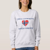 Kleines norwegisches Süßwarenunternehmen Sweatshirt (Vorderseite)
