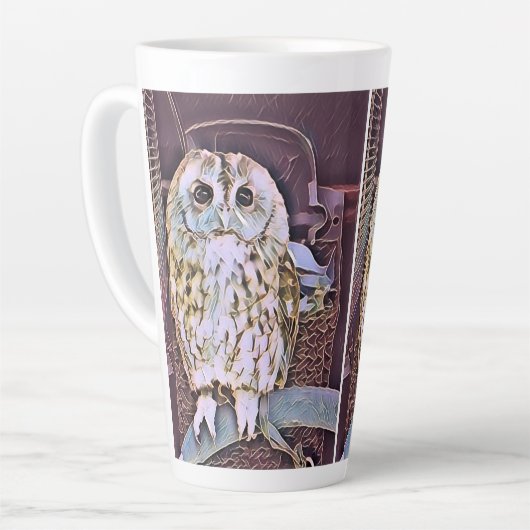 KLEINES OWL MILCHTASSE (Linke Ecke)