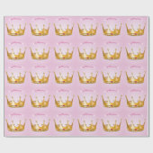 Kleines Packpapier Prinzessin-Crown (Flach)
