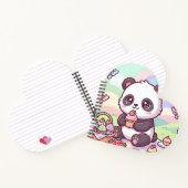 Kleines Panda-Picknick Notizblock (Innenseite)