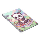 Kleines Panda-Picknick Notizblock (Rechte Seite)