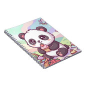 Kleines Panda-Picknick Notizblock (Rechte Seite)