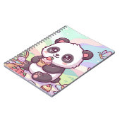 Kleines Panda-Picknick Notizblock (Linke Seite)
