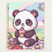 Kleines Panda-Picknick Planer (Vorderseite)