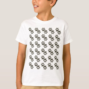 Kleines Pawprints T-Shirt