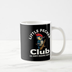 Kleines Pecker Club Shirt vorne und hinten Kaffeetasse