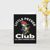Kleines Pecker Club Shirt vorne und hinten Karte (Gelbe Blume)