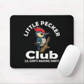 Kleines Pecker Club Shirt vorne und hinten Mousepad (Mit Mouse)