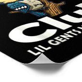 Kleines Pecker Club Shirt vorne und hinten Poster (Ecke)