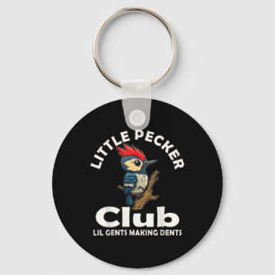 Kleines Pecker Club Shirt vorne und hinten Schlüsselanhänger