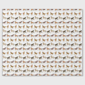 Kleines Pferd fohlt Packpapier (Flach)