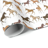 Kleines Pferd fohlt Packpapier (Rolleneckpunkt)