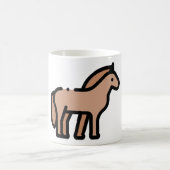 Kleines Pferd Kaffeetasse (Mittel)