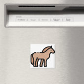 Kleines Pferd Magnet (In Situ (Geschirrspüler))