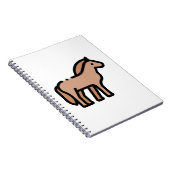 Kleines Pferd Notizblock (Rechte Seite)