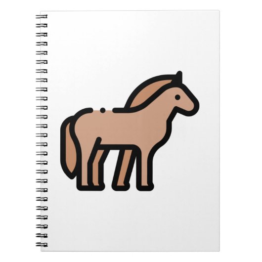Kleines Pferd Notizblock (Vorderseite)