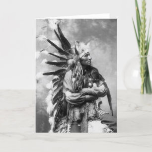 Kleines Pferd, Oglala Sioux, 90er Karte