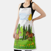 Kleines Pferdedesign für Kinder Schürze (InSitu)