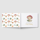 Kleines Pilz Baby Shower Gästebuch (Voll)