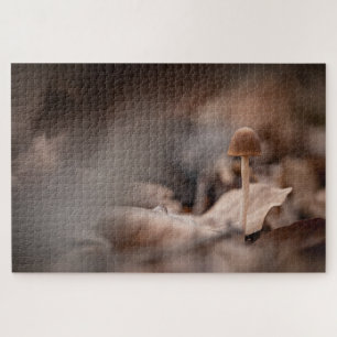 Kleines Pilz-Naturfoto Puzzle