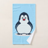 Kleines Pinguin Design Badetuch Set (Handtuch)