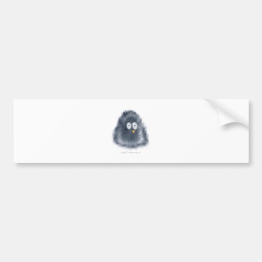Kleines Pinguin-Lebewesen Autoaufkleber (Vorne)