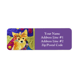Kleines Pom Puppy-Quilt wie Design