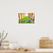 Kleines Pony und Einhörner Poster (Küche)