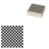 Kleines Prüfbrettmuster Gummistempel (Stempel)