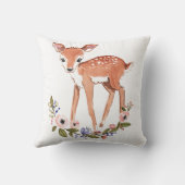 Kleines Rehkissen Kissen (Rückseite)