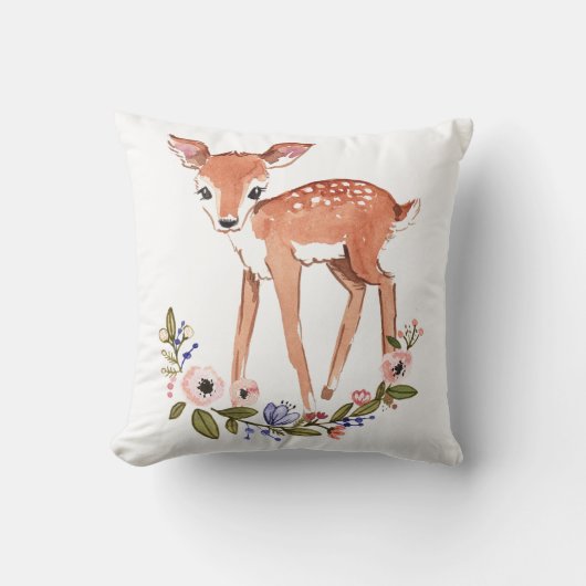 Kleines Rehkissen Kissen (Vorderseite)