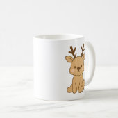 Kleines Rentier Kaffeetasse (VorderseiteRechts)