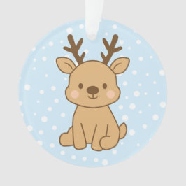 Kleines Rentier Ornament